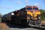 Eastbound manifest eases out of the yard